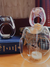 Load image into Gallery viewer, Premium Grey Glass Wax Burner