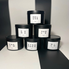 Load image into Gallery viewer, Sable Inspired by Noir Opium soy wax tin candle