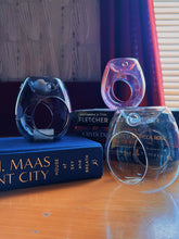 Load image into Gallery viewer, Premium Grey Glass Wax Burner