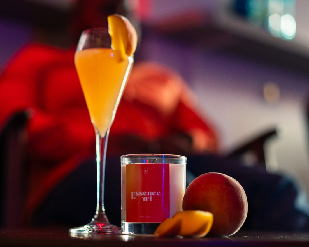 Peach Bellini Soy wax candle