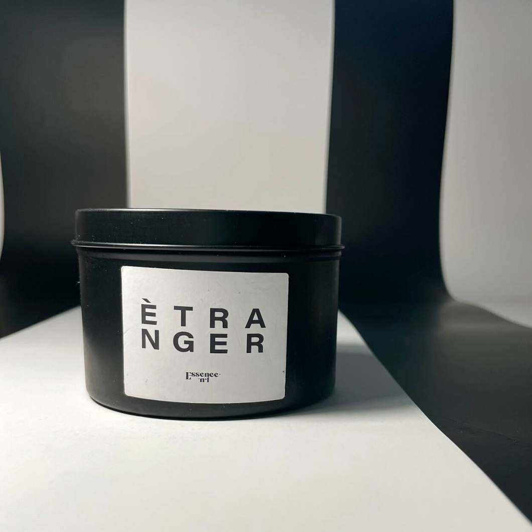Étranger inspired by Alien soy wax tin candle