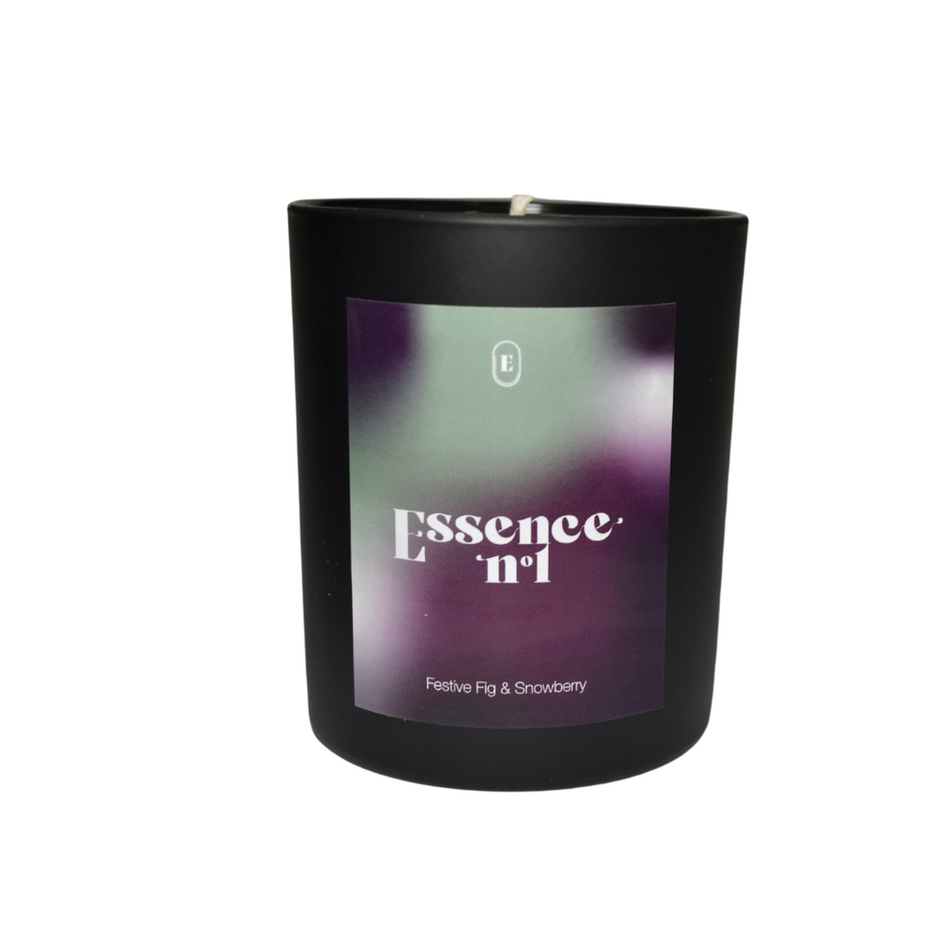 Festive Fig & Snowberry Soy Wax Candle